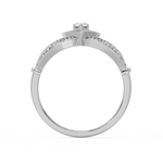 Load image into Gallery viewer, The Crown Lab Grown Diamond Wedding Ring by Stefee Jewels
