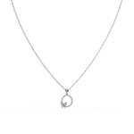 Load image into Gallery viewer, Heartful Flutter lab Grown Diamond  Pendant Set Set by Stefee Jewels
