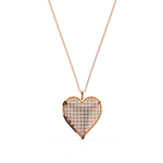 Load image into Gallery viewer, Heart Lab Grown Diamond Pendant by Stefee