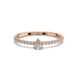Load image into Gallery viewer, Novo Pink Lab Grown -Engagement Diamond Ring by Stefee
