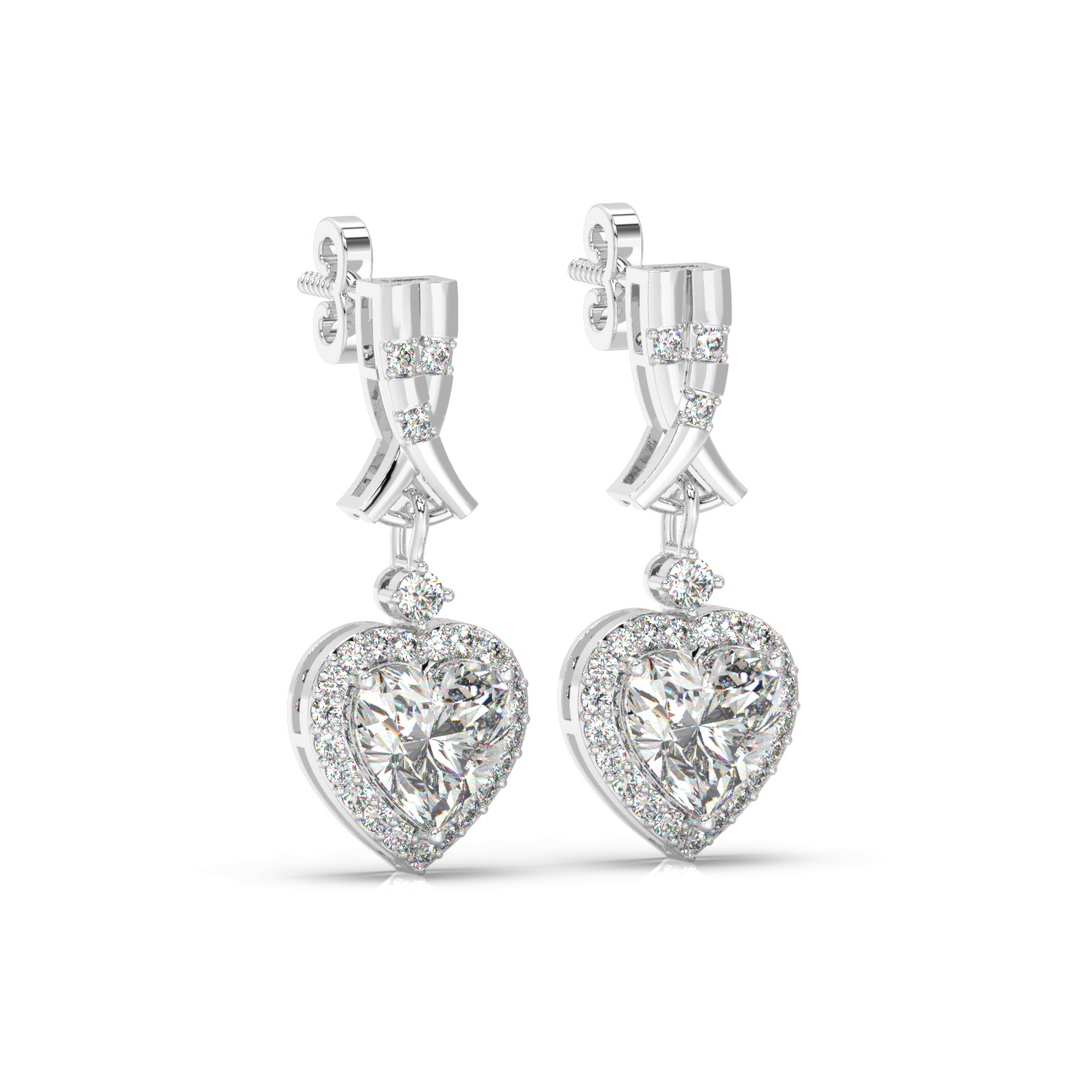 Timeless Treasures Lab Grown Diamond Drop Earrings by Stefee Jewels