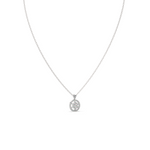 Load image into Gallery viewer, Blooming Radiance Lab Grown Diamond  Pendant Set by Stefee Jewels