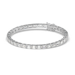 Load image into Gallery viewer, Radiant Lab Grown Diamond Tennis Bracelets by Stefee Jewels
