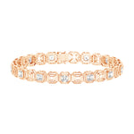 Load image into Gallery viewer, Bridal  Lab Grown Diamond Bracelet with sparkling  by Stefee Jewels