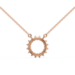 Load image into Gallery viewer, Open Circle Lab Grown Diamond Pendant Large by Stefee