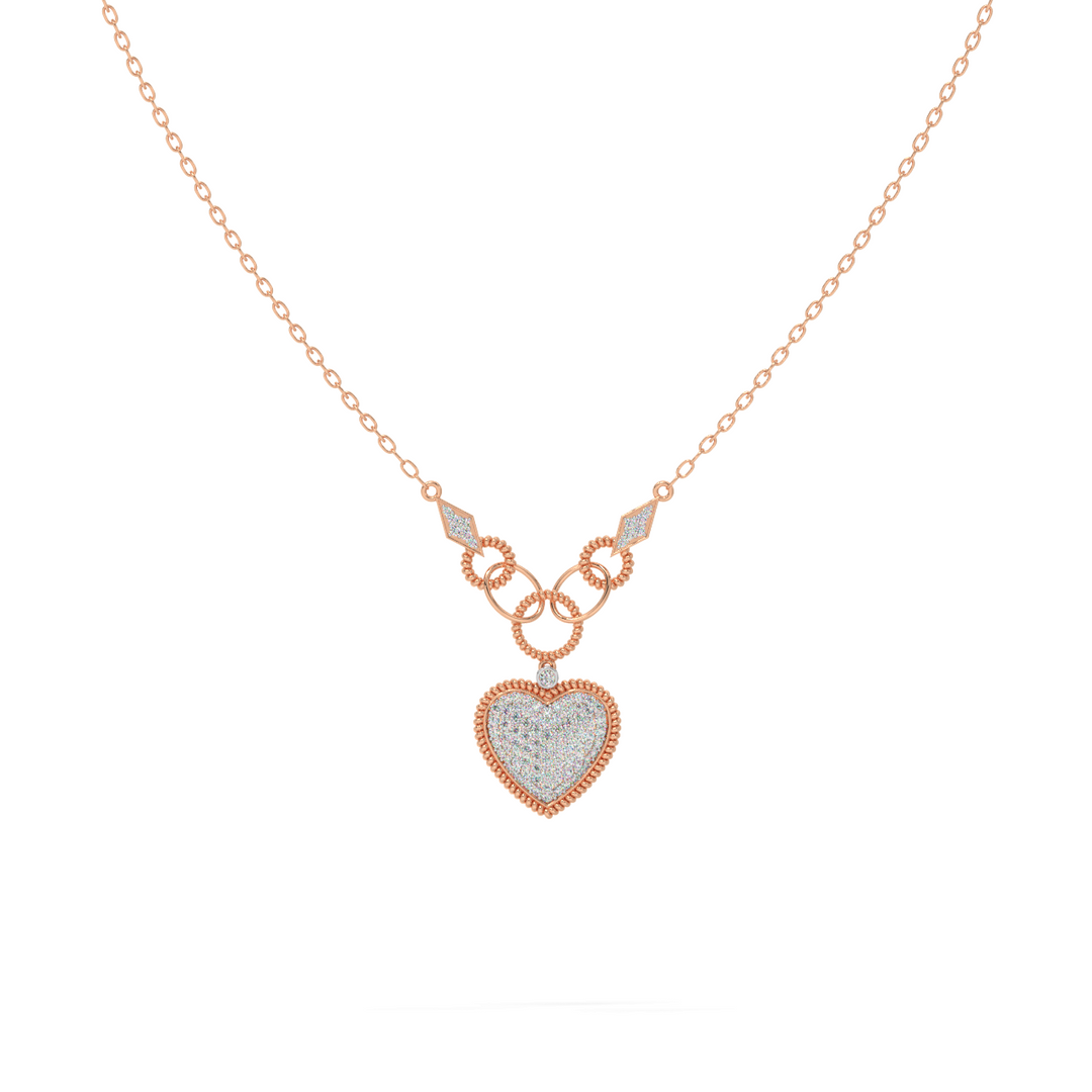 Forever Interlocked Diamond Pendant