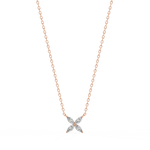 Load image into Gallery viewer, Marquise Flower Lab Grown Diamonds Necklace by Stefee
