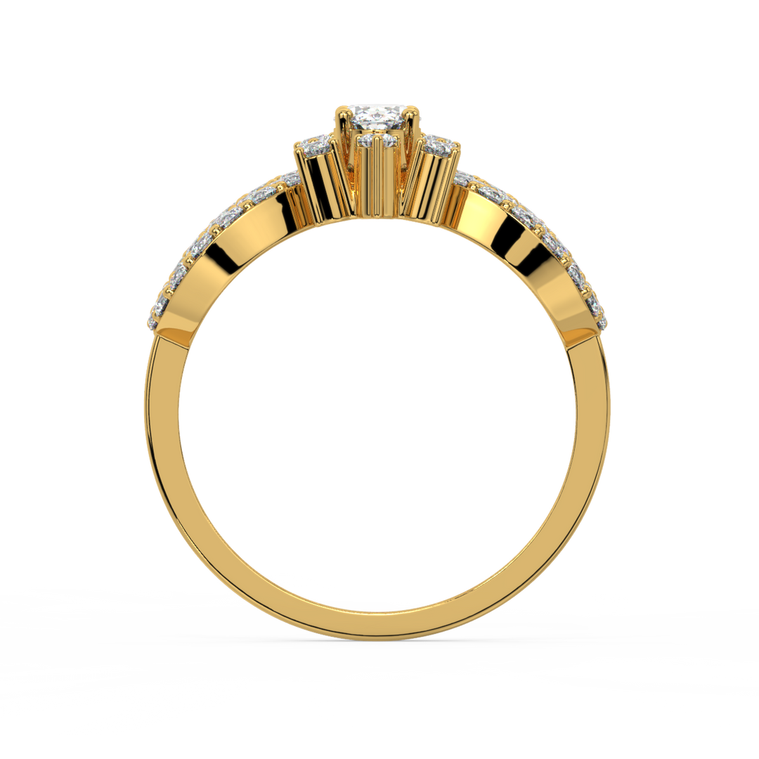 Modern Everyday Carry Lab Grown Diamond Ring by Stefee Jewels