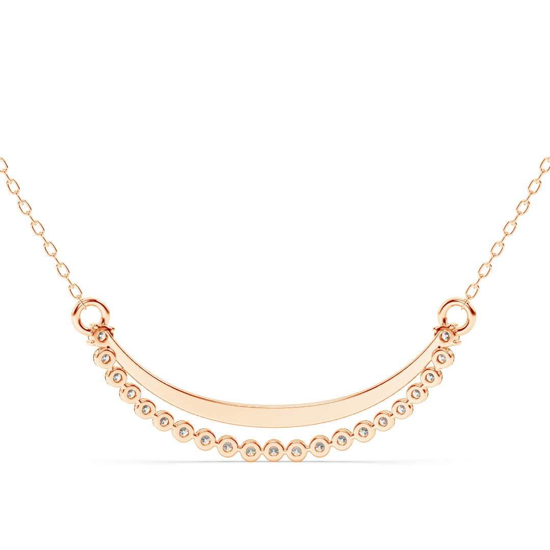 Modern Designer Lab Grown Diamond Mangalsutra by Stefee Jewels