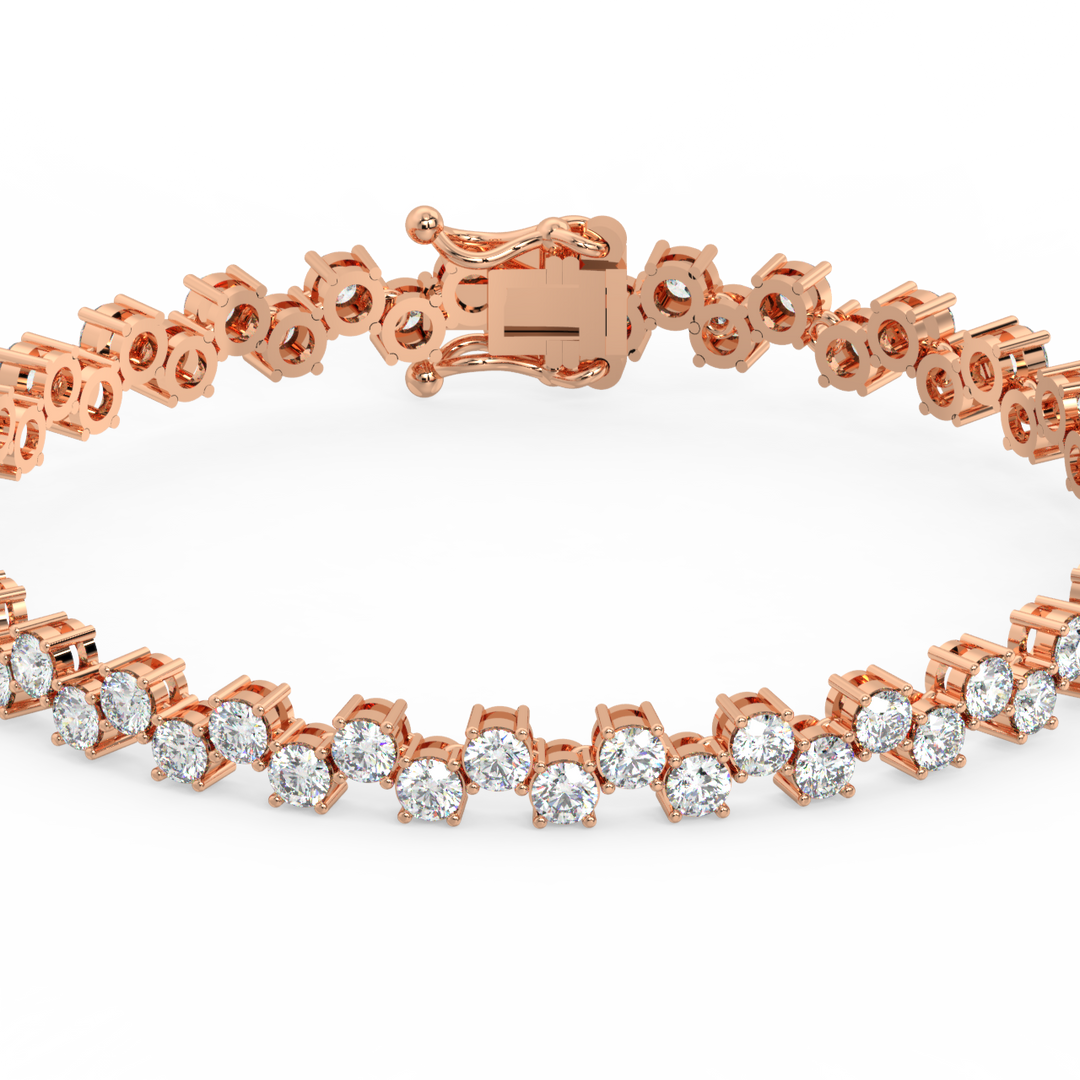 Mesmerising Lab Grown Diamond Bracelets by Stefee Jewels