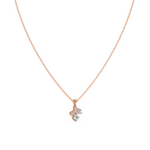 Load image into Gallery viewer, Graceful Contours  Lab Grown Diamond  Pendant Set by Stefee Jewels