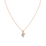 Load image into Gallery viewer, Graceful Contours  Lab Grown Diamond  Pendant Set by Stefee Jewels
