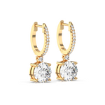 Load image into Gallery viewer, Classic  Lab Grown Diamond  Dangles By Stefee Jewels
