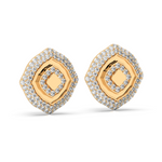 Load image into Gallery viewer, Shimmering Light Lab Grown Diamond Studd Earrings by Stefee Jewels
