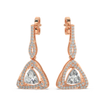 Load image into Gallery viewer, Moderm Geometric Lab Grown Diamond  Studs By Stefee Jewels
