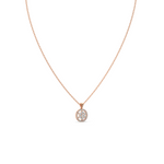 Load image into Gallery viewer, Blooming Radiance Lab Grown Diamond  Pendant Set by Stefee Jewels
