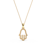 Load image into Gallery viewer, Hamsa Lab Grown Diamond Pendant by Stefee