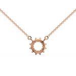 Load image into Gallery viewer, Open Circle Lab Grown Diamond Pendant Small by Stefee