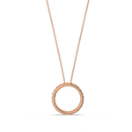 Load image into Gallery viewer, Mini Circle Lab Grown Diamonds Pendant by Stefee