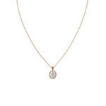 Load image into Gallery viewer, Blooming Radiance Lab Grown Diamond  Pendant Set by Stefee Jewels