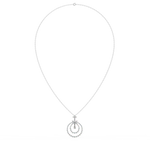 Load image into Gallery viewer, Elegant Spark Lab Grown Diamond Pendant by Stefee Jewels
