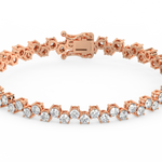 Load image into Gallery viewer, Mesmerising Lab Grown Diamond Bracelets by Stefee Jewels