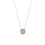Load image into Gallery viewer, Sparkling Solitaire Lab Grown Diamond Pendant by Stefee Jewels
