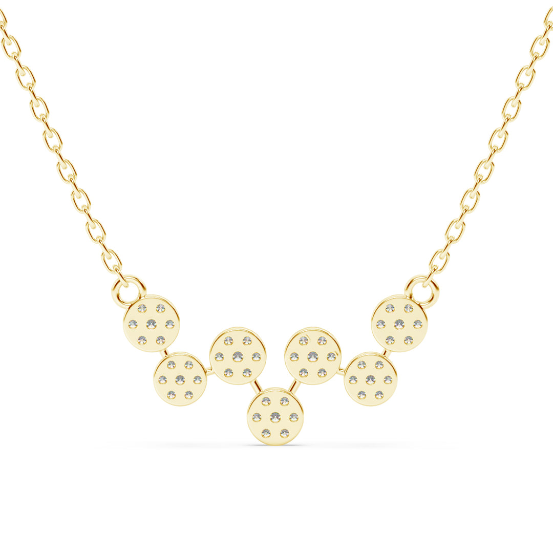 7 Vows Lab Grown Diamond Mangalsutra by Stefee Jewels