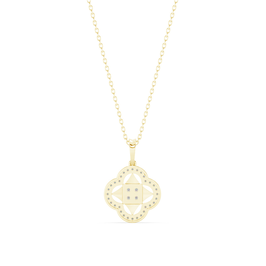 Lab Grown Diamond Apex Pendant by Stefee Jewels