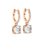 Load image into Gallery viewer, Classic  Lab Grown Diamond  Dangles By Stefee Jewels
