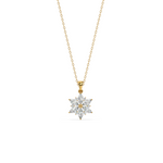 Load image into Gallery viewer, Gleaming Boom  Lab Grown Diamond  Pendant Set by Stefee Jewels
