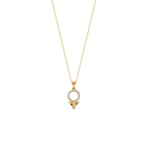 Load image into Gallery viewer, Delightful Lab Grown Diamond  Pendant Set by Stefee Jewels