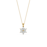 Load image into Gallery viewer, Gleaming Boom  Lab Grown Diamond  Pendant Set by Stefee Jewels