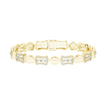 Load image into Gallery viewer, Minimalist Sparkle Lab Grown Diamond Chain Bracelet by Stefee Jewels