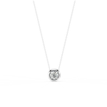 Load image into Gallery viewer, Sparkling Solitaire Lab Grown Diamond Pendant by Stefee Jewels