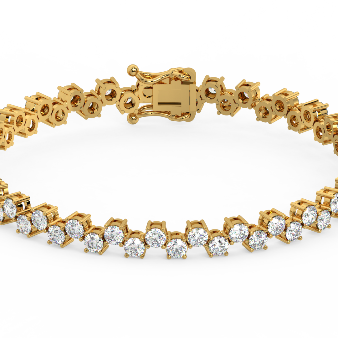 Mesmerising Lab Grown Diamond Bracelets by Stefee Jewels