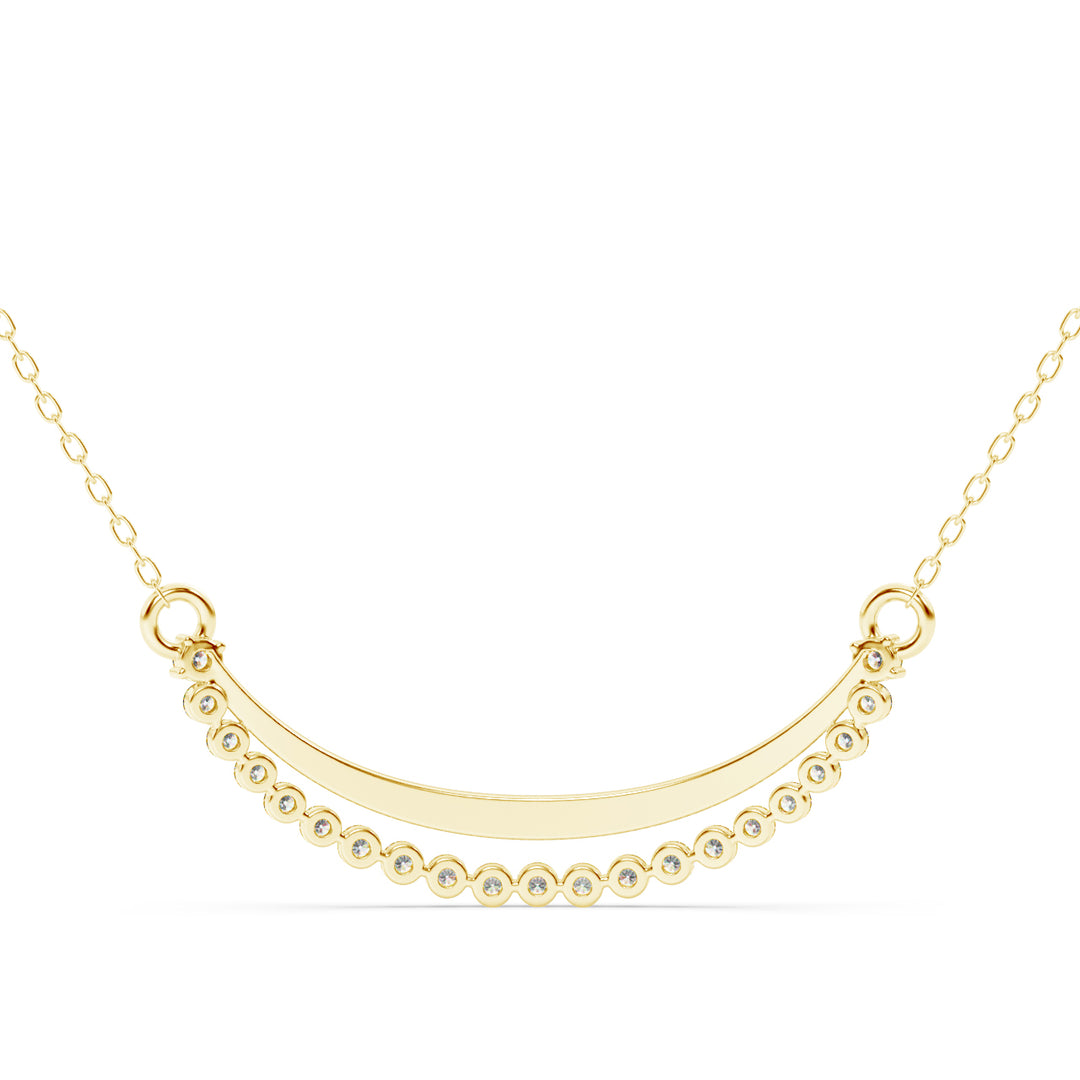 Modern Designer Lab Grown Diamond Mangalsutra by Stefee Jewels