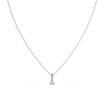 Load image into Gallery viewer, Eclectic Triangle  lab Grown Diamond  Pendant Set by Stefee Jewels
