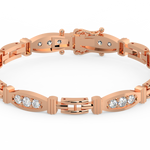 Load image into Gallery viewer, Elegant Motif Lab Grown Diamond Bracelets by Stefee Jewels