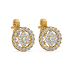 Load image into Gallery viewer, Blooming Radiance Lab Grown Diamond  Pendant Set by Stefee Jewels