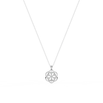 Load image into Gallery viewer, Striking Floral Lab Grown Diamond Pendant by Stefee Jewels
