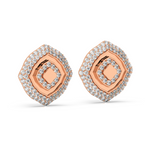 Load image into Gallery viewer, Shimmering Light Lab Grown Diamond Studd Earrings by Stefee Jewels
