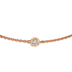 Load image into Gallery viewer, Bezel Set Lab Grown Diamond Bracelet by Stefee