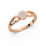 Load image into Gallery viewer, The Halo-Twisted Lab Grown Diamond Ring by Stefee Jewels
