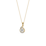 Load image into Gallery viewer, Radiant Connection Lab Grown Diamond  Pendant Set by Stefee Jewels