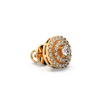 Load image into Gallery viewer, Double Round Halo Lab Grown Diamond Studs Earrings by Stefee