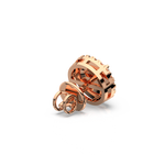Load image into Gallery viewer, Double Round Halo Lab Grown Diamond Studs Earrings by Stefee