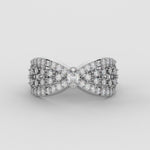 Load and play video in Gallery viewer, Alluring Diamond Ring for Wedding by Stefee Jewels (Copy)