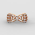 Load and play video in Gallery viewer, Alluring Diamond Ring for Wedding by Stefee Jewels (Copy)