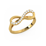 Load image into Gallery viewer, Infinity Lab Grown Diamond Ring by Stefee Jewels
